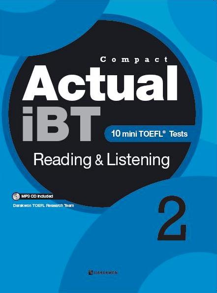 <span style='color:#13961a'> [단어] </span>Compact Actual iBT Reading & Listening Book 2